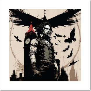 the crow Posters and Art